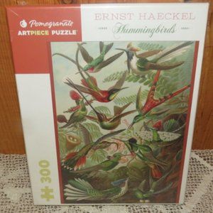 Ernst Haeckel Hummingbirds  300 PIECE PUZZLE - NEW